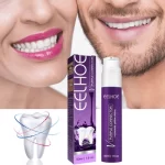 Eelhoe Purple Whitening Toothpaste Yellow Teeth Stains Removal - 50ml