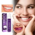 Eelhoe Purple Whitening Toothpaste Yellow Teeth Stains Removal - 50ml - Image 6