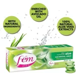 Fem USA Hair Removal Cream With Aloe Vera For Deep Moisturizing - 120g - Image 2