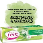 Fem USA Hair Removal Cream With Aloe Vera For Deep Moisturizing - 120g - Image 3