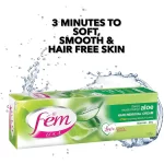 Fem USA Hair Removal Cream With Aloe Vera For Deep Moisturizing - 120g - Image 4