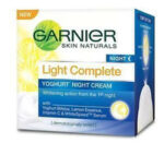 Garnier Light Complete Yoghurt Night Cream 40G