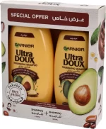 Garnier Ultra Doux Avacada Oil And Shea Butter Shampoo (1+1) - 400ml - Image 4