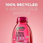Garnier Ultra Doux Kids 2 in 1 Shampoo & Detangler Cherry & Soft Almond - 400ml - Image 3