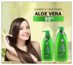Habetong Aloe Vera Shampoo 800ML & Conditioner 500ML - Image 2