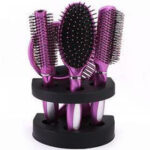 Hair Brush and Mirror 5 Pc Set - Image 3