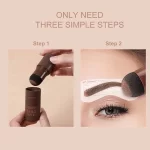 Americolor Hairline 2 in 1 Eyebrow Stamp Shaping Kit Brow Powder - Image 7