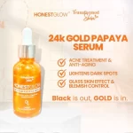 Honest Glow 24K Gold Papaya Serum - 30ml