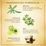 Indulekha Hair Oil, Reduces Hair Fall And Grows New Hair, 100% Ayurvedic Oil - Image 5