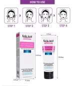 Kojic Acid Collagen Detox Whitening Face Cleansing Gel - 80ml - Image 5