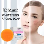 Kojic Acid Collagen Whitening Facial Soap - 100g - Image 2