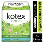 Kotex Betel Leaf Regular Aroma Fresh Pantyliner - 40 Pads