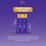 Lae Sa Luay Supreme Charcoal Keratin Shampoo - 200ml - Image 3