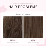 LAIKOU Japanese Sakura Shampoo Repair Damaged Hair - 100ml - Image 3