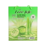 Love Jojo 99% Aloe Vera Gift Box Moisturizing Gel 300ml & Scrub Gel 200ml