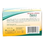 Maxi Peel Papaya Whitening Soap 135 gm - Image 2