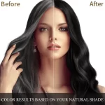 Meidu Hair Dye Shampoo 3 in 1 (2.0 Natural Black) - 500ml - Image 4