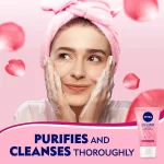 Nivea Rose Care Organic Rose Water Micellar Face Wash - 150ml - Image 3