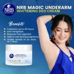 NRB Magic Underarm Whitening Deo Cream - 40g - Image 2