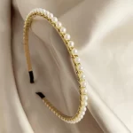 Pearl Hairband For Women Simple Elastic Headband - 1 Pcs (KT-80-523) - Image 2