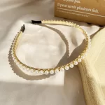 Pearl Hairband For Women Simple Elastic Headband - 1 Pcs (KT-80-523)