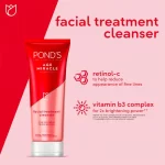 POND'S Facial Cleanser Age Miracle Youthful Glow - 100g - Image 4