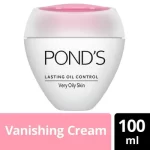 Ponds Lasting Oil Control Vanishing Cream 100ml - Image 2