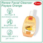 Renew Facial Cleanser Papaya Orange 2 in 1 - 250ml - Image 3