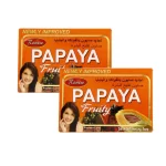 Renew Papaya Fruity Soap - 135g x 2 Pcs