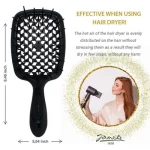 Super Hair Detangling Brush (Colored Frame) - Image 3