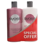 Syoss Anti-Hair Fall Shampoo + Conditioner Combo Pack- 500ml+500ml