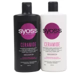 Syoss Ceramide Shampoo + Conditioner Combo Pack- 500ml+500ml