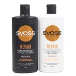 Syoss Repair Shampoo + Conditioner Combo Pack- 500ml+500ml
