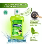 Total Care Anti Bacterial Mouthwash Lemon Herbs - 250ml - Image 2