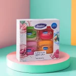 Vasalina Instant Softness Fruit Lipbalm - 4pcs Box × 7g