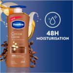Vaseline Moisturising Body Lotion Cocoa Glow - 600ml - Image 3