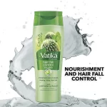 Vatika Cactus And Gergir Hair Fall Control Shampoo 2 x 400ml - Image 2