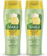 Vatika Lemon And Yoghurt Dandruff Guard Shampoo 2 x 400ml - Image 2