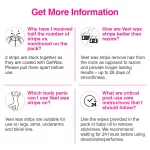 Veet Full Body Waxing Strips Sensitive Skin (20 strips) - Image 7