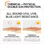 Vibrant Glamour Whitening Sunscreen Cream SPF50+ UVA/UVB - 50g - Image 8