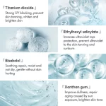 Vibrant Glamour Whitening Sunscreen Cream SPF50+ UVA/UVB - 50g - Image 9