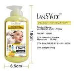 Lan Syade glutamic acid + glutathione + vitamin C whitening body lotion - 500ml - Image 3