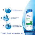 Head and shoulders menthol fresh shampoo 700ml - Image 3