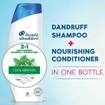 Head and shoulders menthol fresh shampoo 700ml - Image 2
