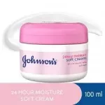 Johnson's 24 Hour Moisture Soft Cream Face & Body - 300 + 100ml - Image 3