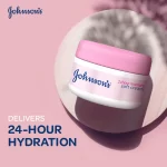 Johnson's 24 Hour Moisture Soft Cream Face & Body - 300 + 100ml - Image 2