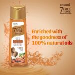 Emami 7 Oils In One Hair Oil Blend For Hair Fall Control - Shea butter 200Ml - Image 3