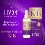 Livon Keratin & Biotin Smoothing Serum Oil -100ml