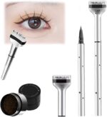 Kiss beauty eyelash stamp & eyeliner 3in1 pack 1ml + 3.8ml
