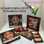 Kevin coco cute 48 color caramel girl makeup palette